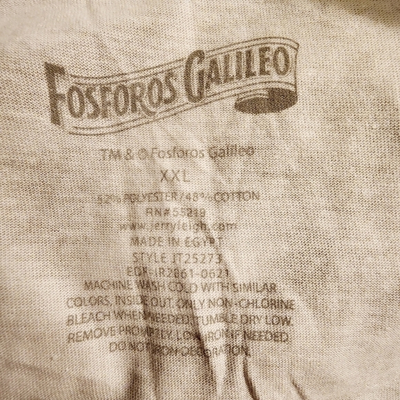 Fósforos Galileo Day of the Dead Skull T-Shirt Grey Tie Dye Tee Women’s XXL EUC - Picture 5 of 5